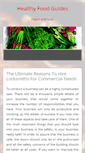 Mobile Screenshot of healthyfoodguides.net